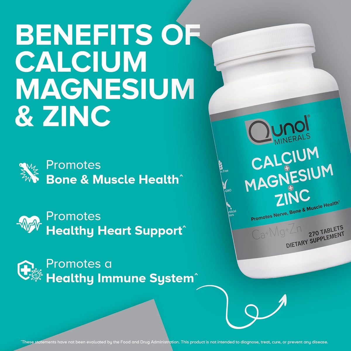 Calcium Magnesium Zinc Tablet 270ct V623685
