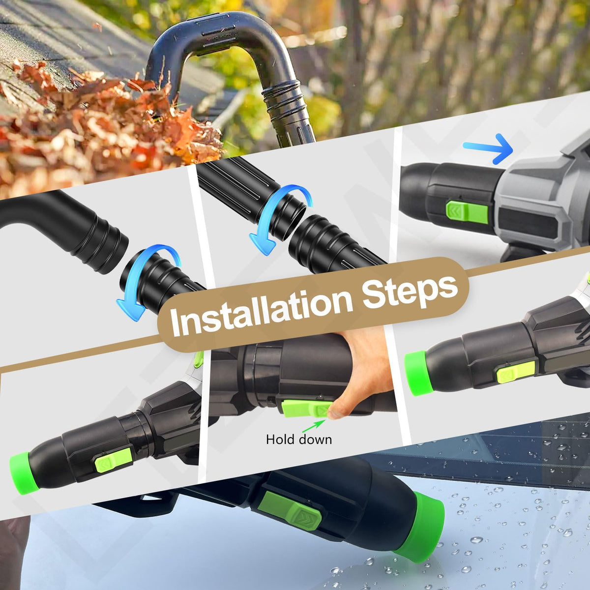 8.3FT Gutter Cleaning Attachment J349465