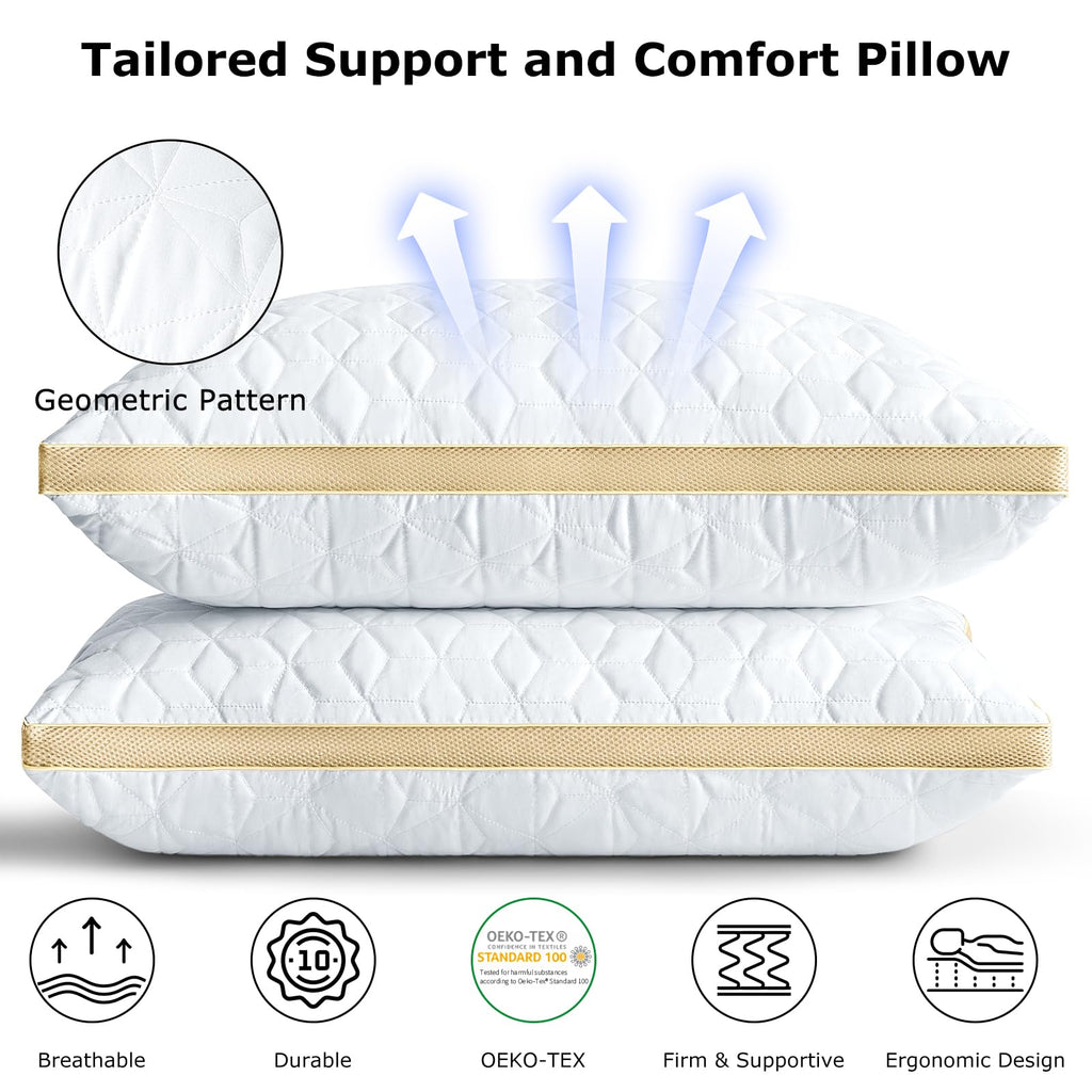 King Size Cooling Down Alternative Pillows Set of 2 M846572