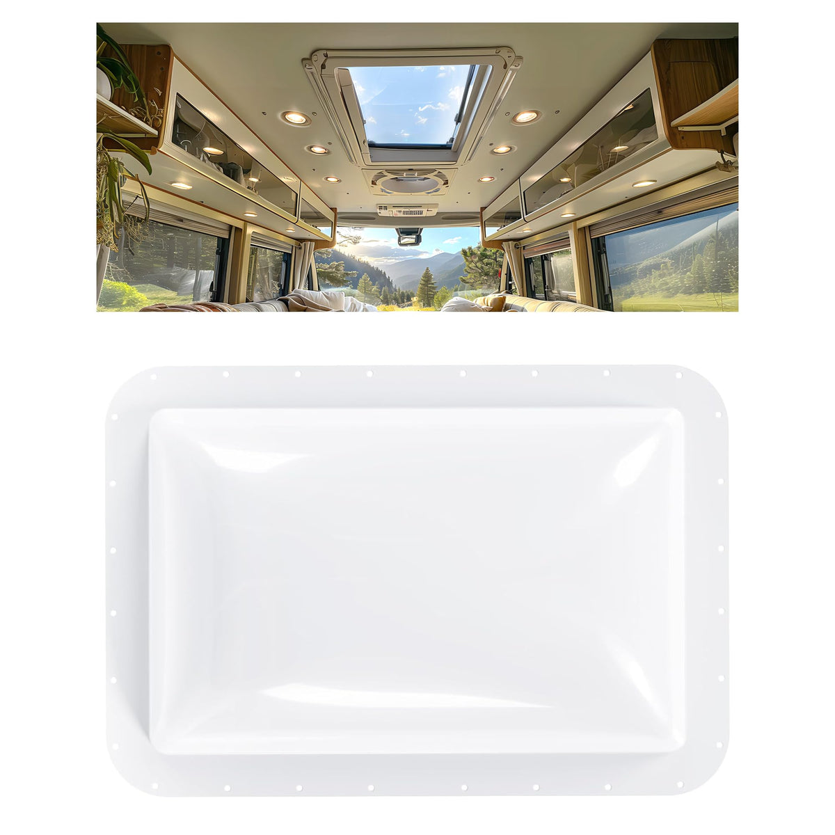 18" x 26" RV Skylight Cover S5578