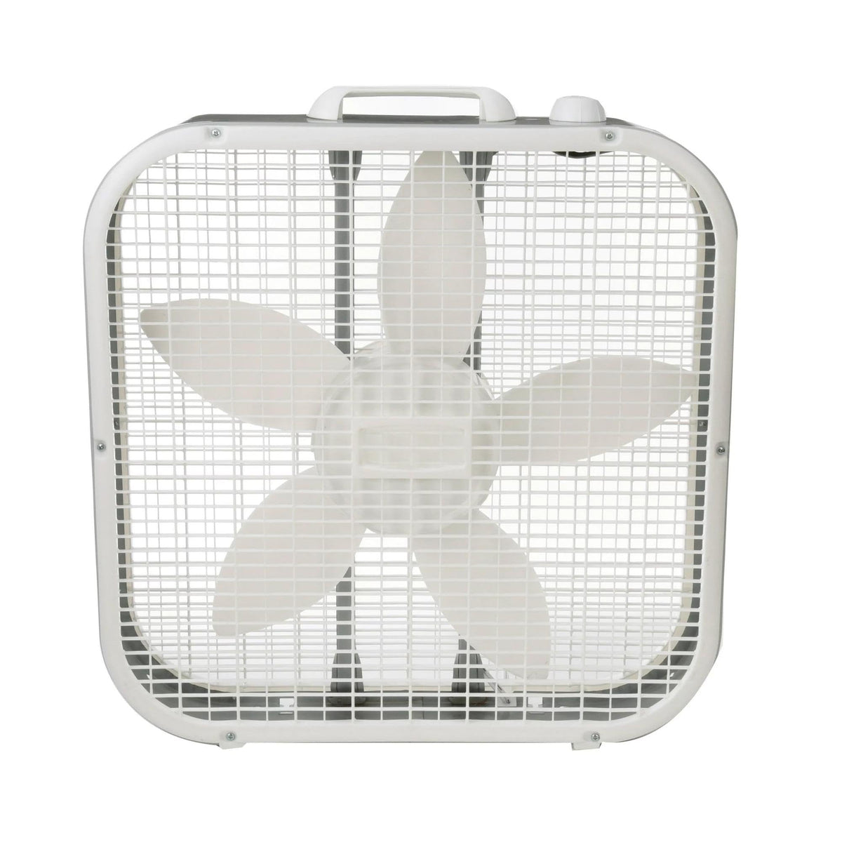 20" White Box Fan, 3 Speeds R55370
