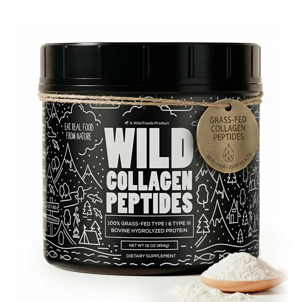 Collagen Peptides Powder Grass-Fed Hydrolyzed 16oz B12523