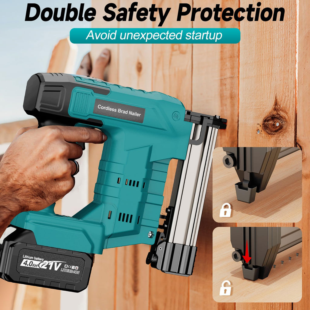 Cordless 18 Gauge 2 in 1 Brad Nailer Z415
