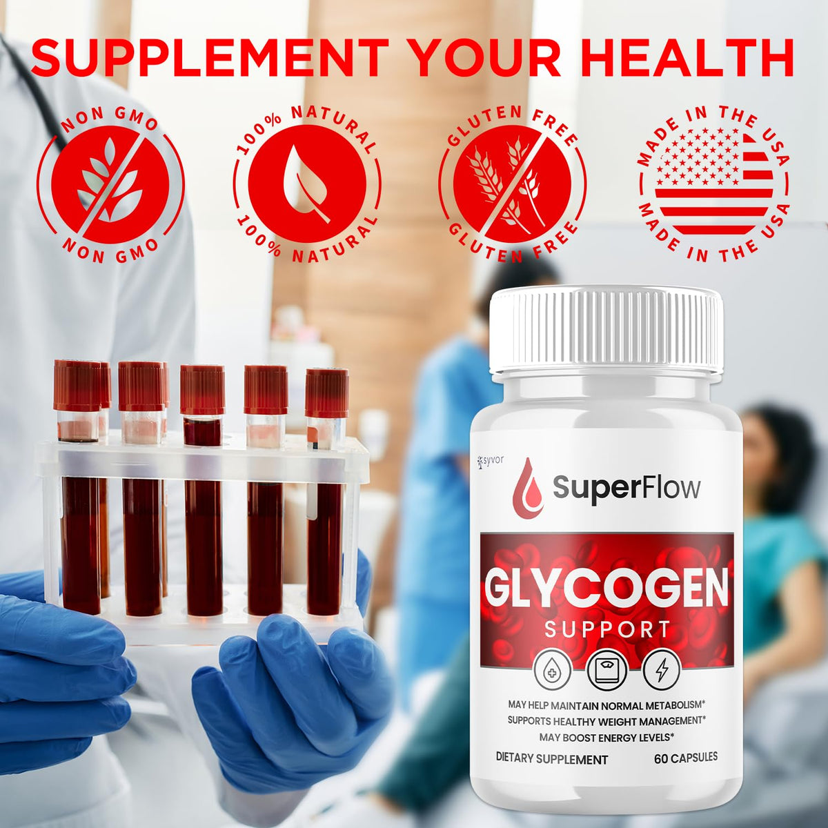Glycogen Support Supplement 60 Capsules I538909