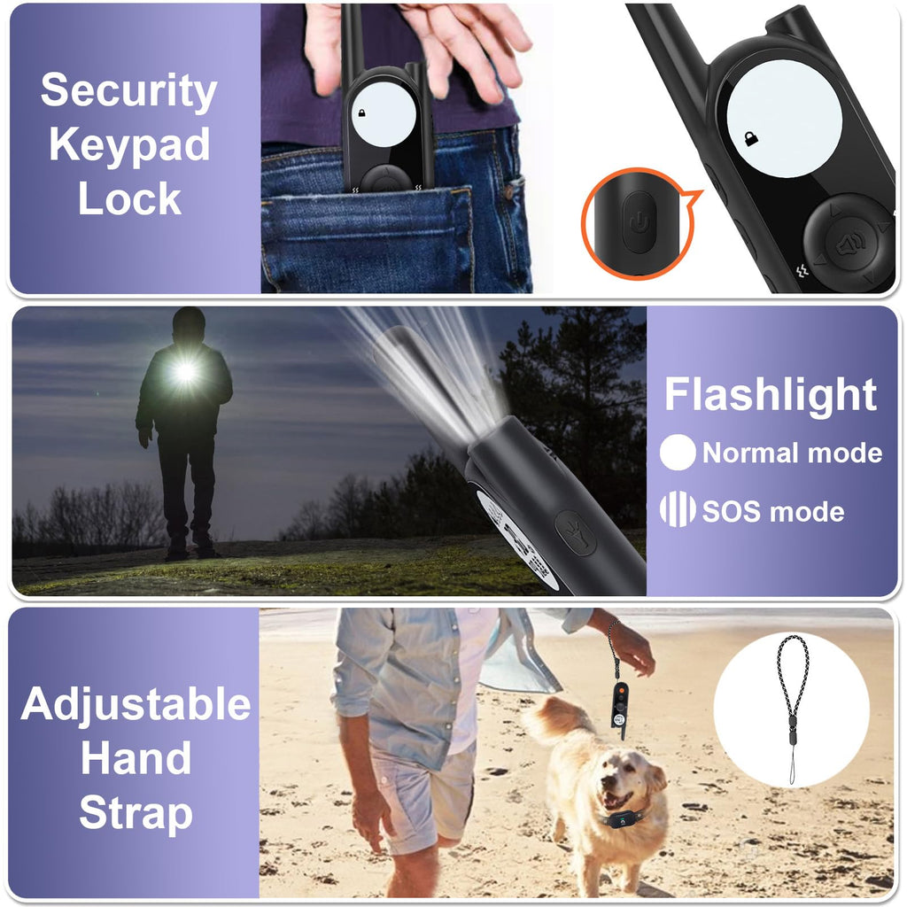 Wireless Dog Fence for 2 Dogs with Waterproof Collar L791322