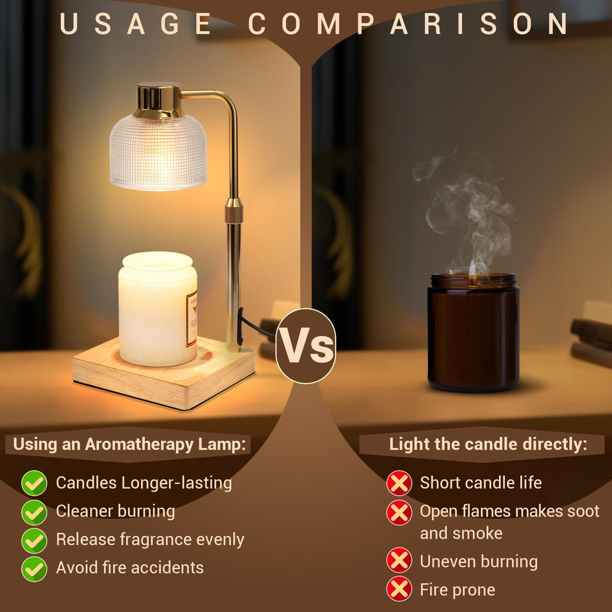 Candle Warmer Lamp with Timer G6378
