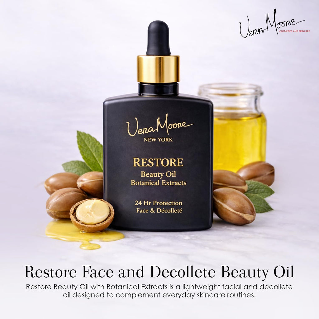 Face and Decollete Beauty Oil with Jojoba and Marula Oils, 1 oz C647491