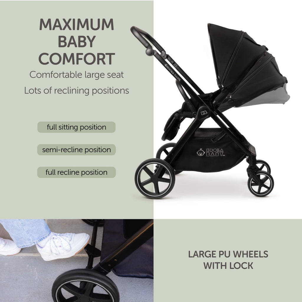 Reversible Foldable Baby Stroller R3382