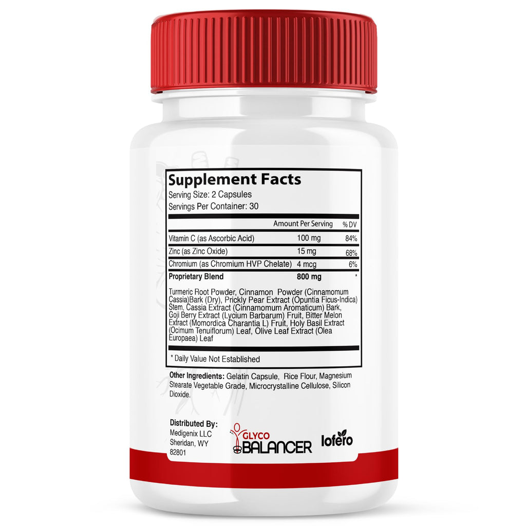 90 Capsules Blood Level Support Supplement U26589