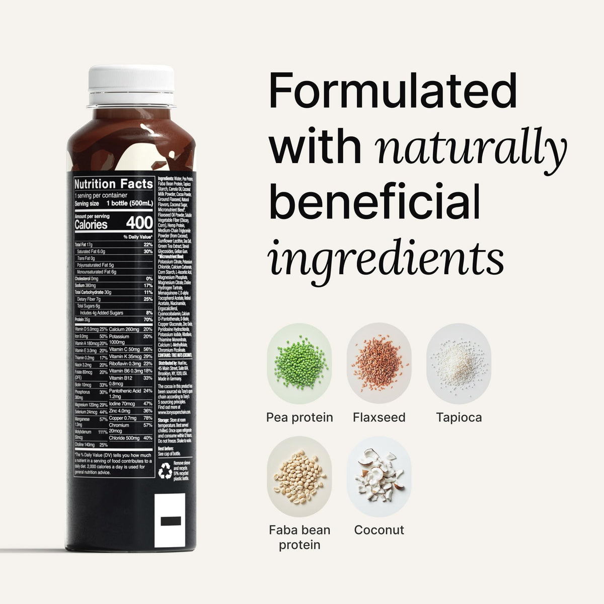 Black Edition Ready-to-Drink Vegan Protein Shake A2931