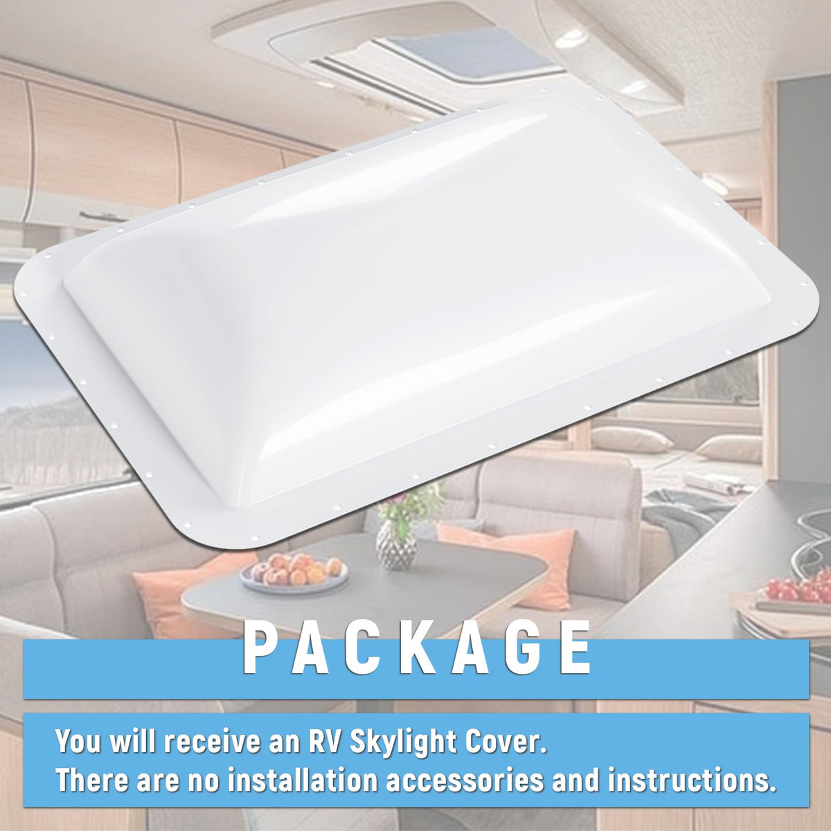 18" x 26" RV Skylight Cover S5578