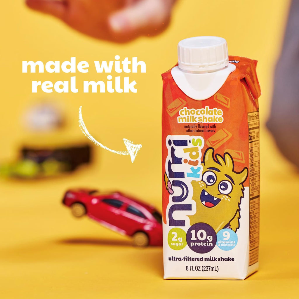 Chocolate Protein Milk Shake 8 fl oz Bottles 12 Pack F243798