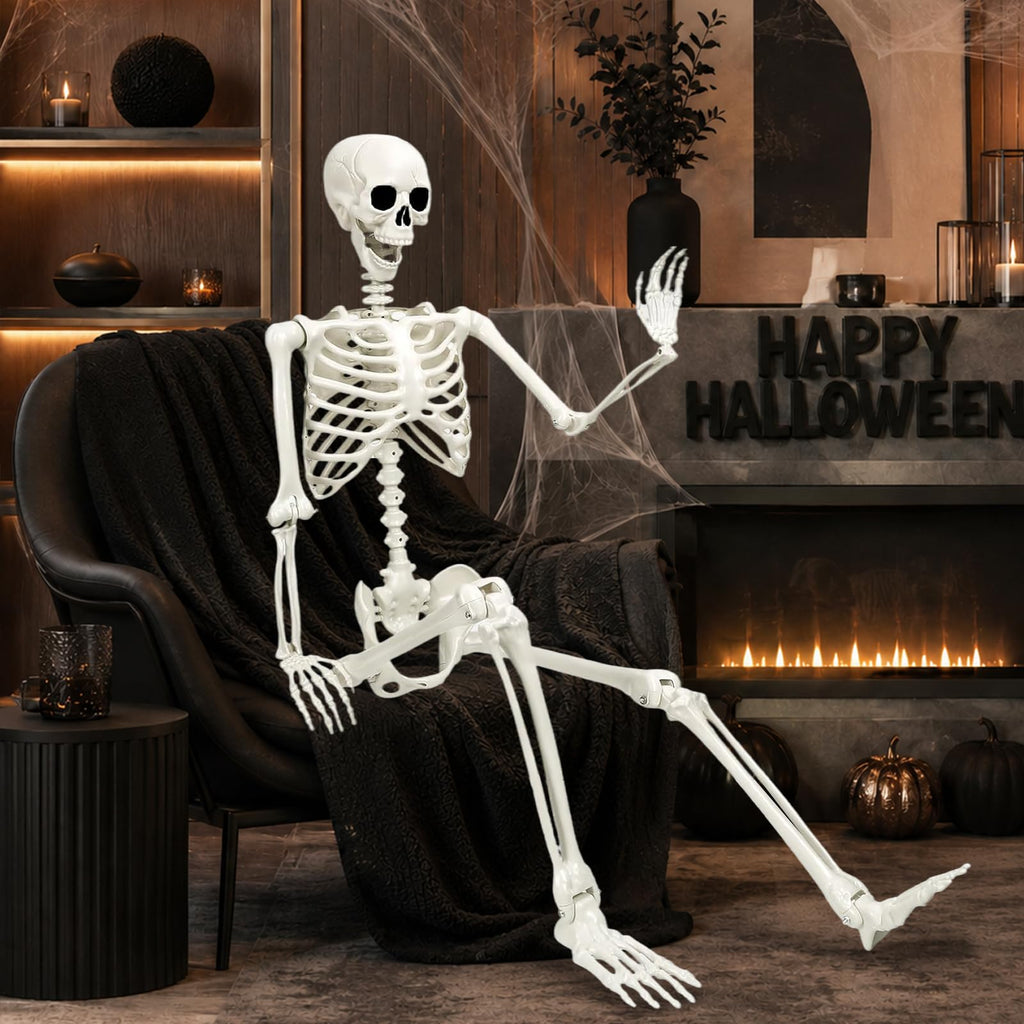 Life Size Posable Skeleton Decorations L58998