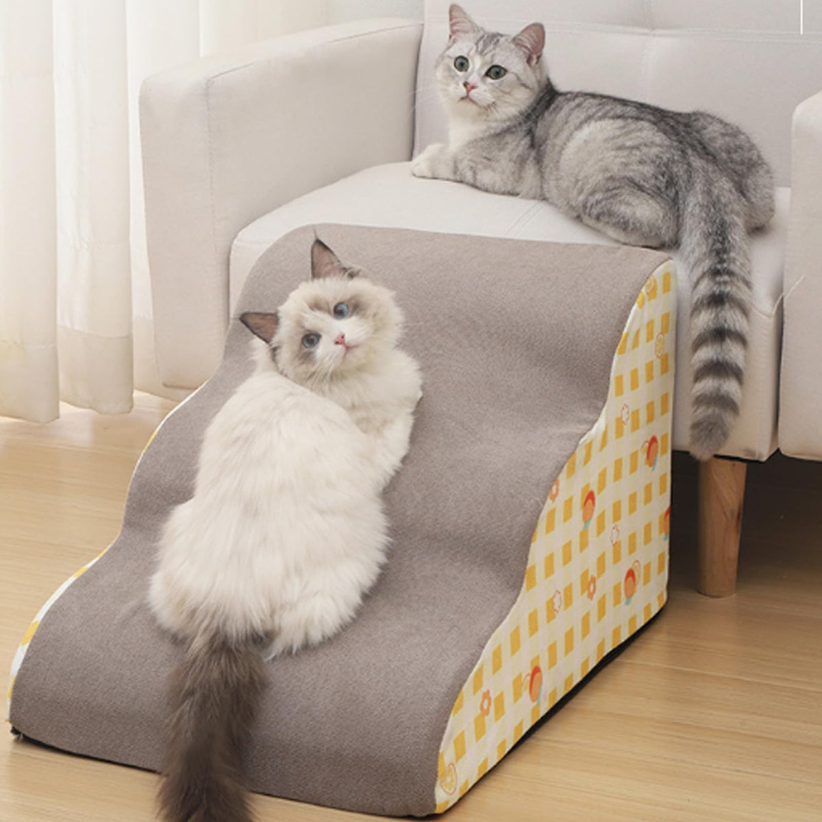 3 Step Foam Pet Stairs A9069