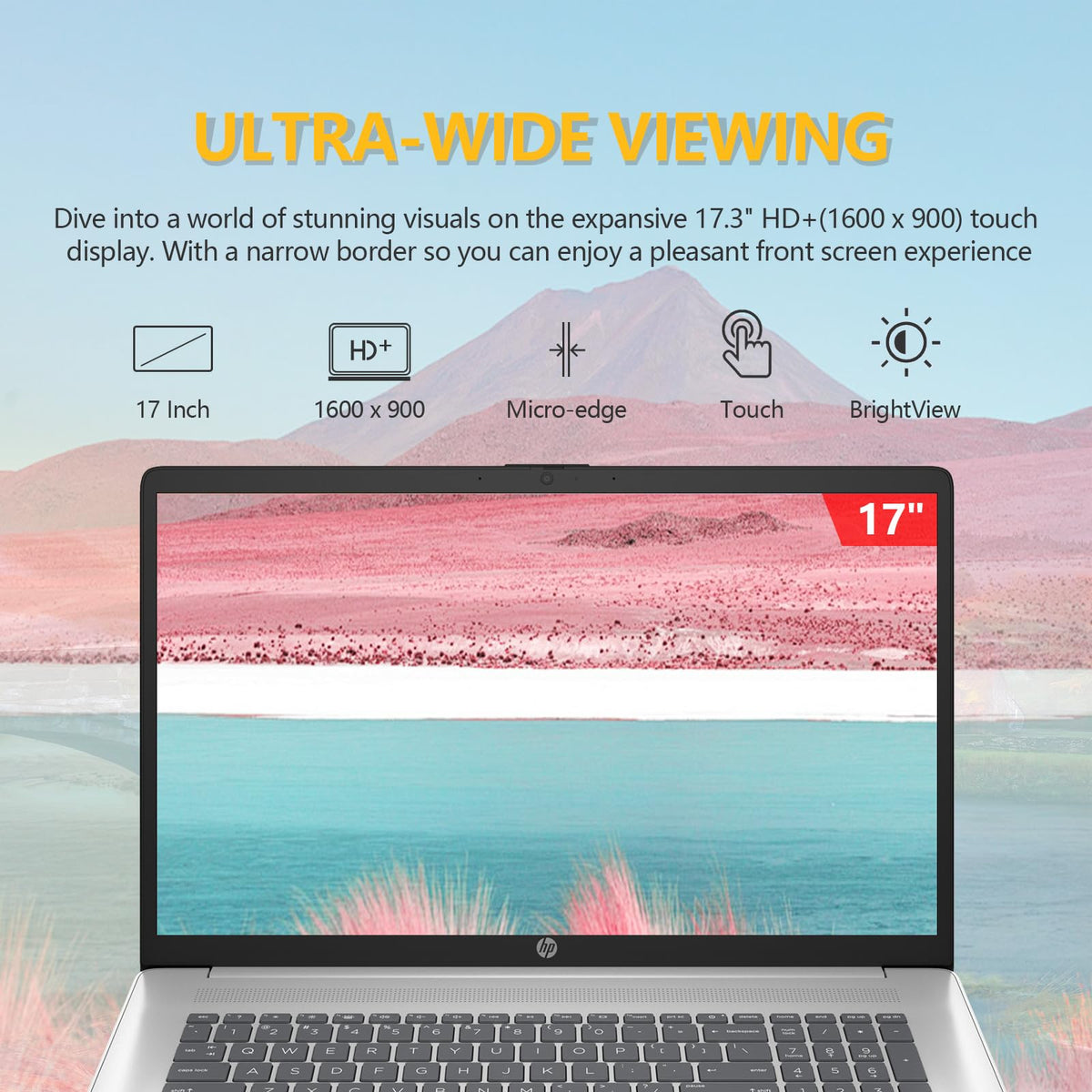 17.3 Inch Touchscreen Laptop AMD Ryzen 5 16GB RAM 1TB SSD O88353