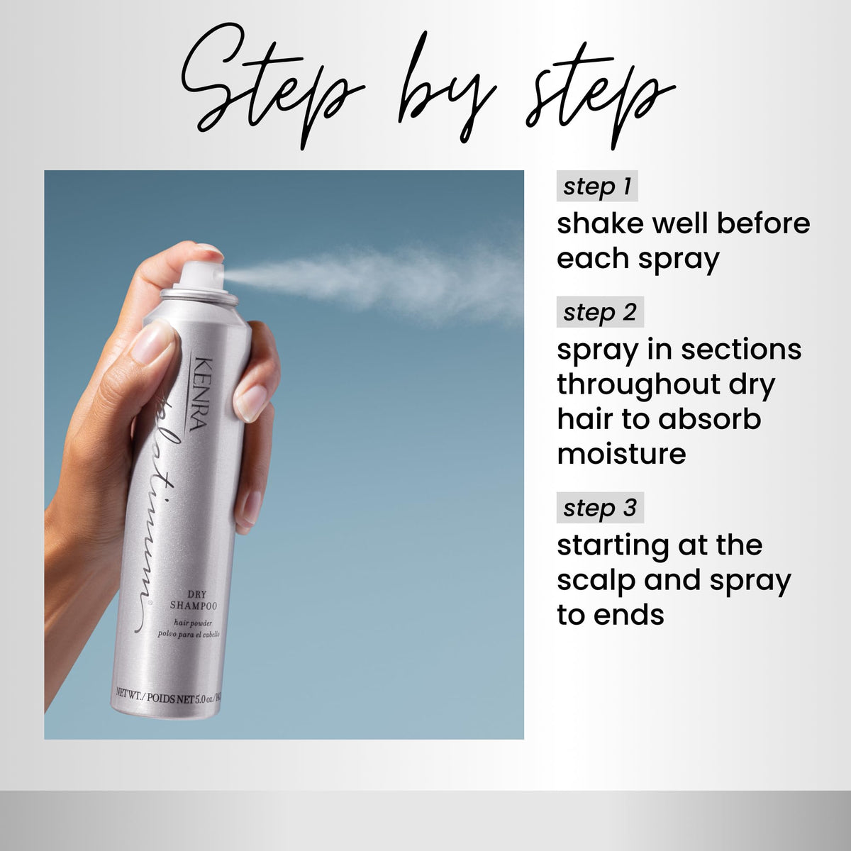 Oil Absorbing Dry Shampoo Spray O466