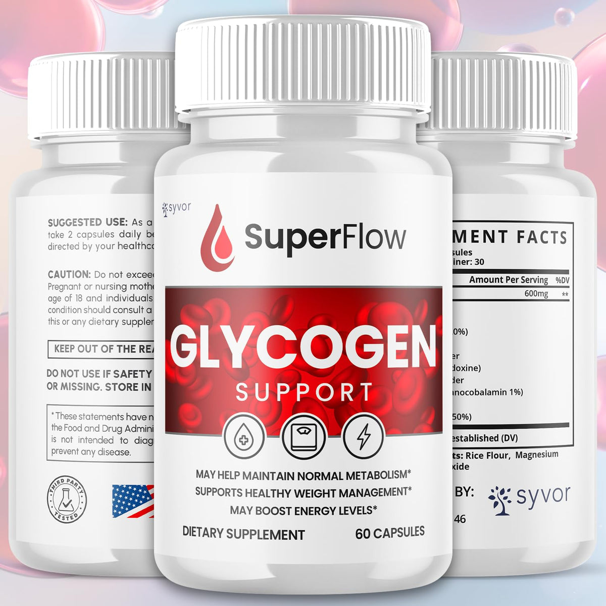 Glycogen Support Supplement 60 Capsules I538909