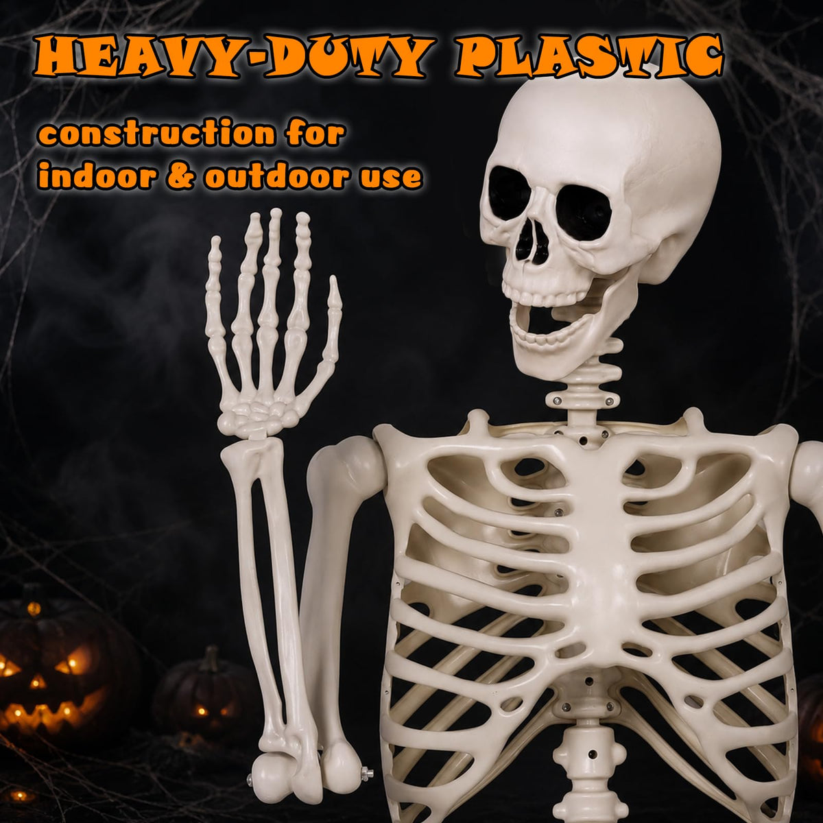 Life Size Posable Skeleton Decorations L58998