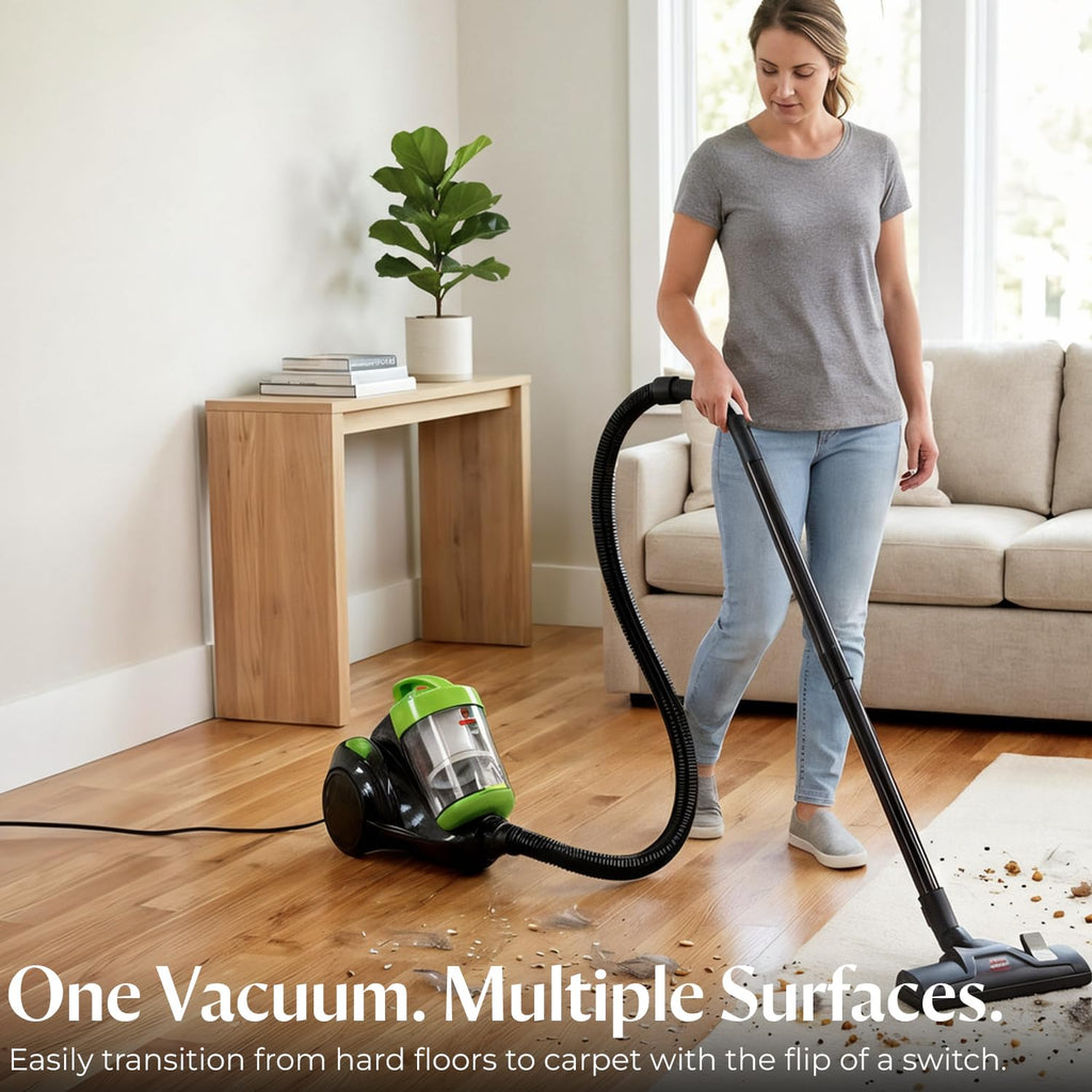 Bagless Canister Vacuum J54952