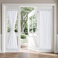 White Sidelight Curtains 2 Panels 26 x 72 inches L484417
