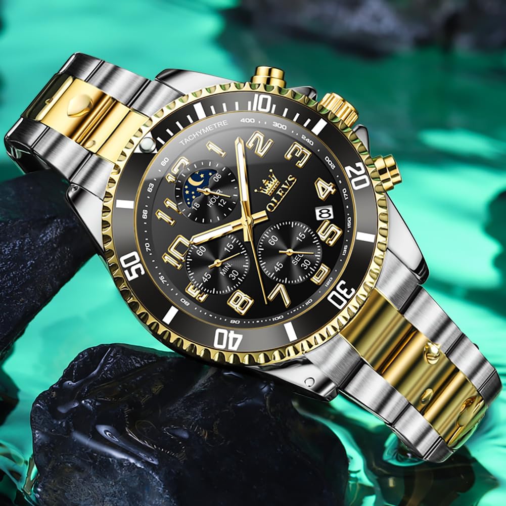 Mens Stainless Steel Waterproof Analog Watch M316