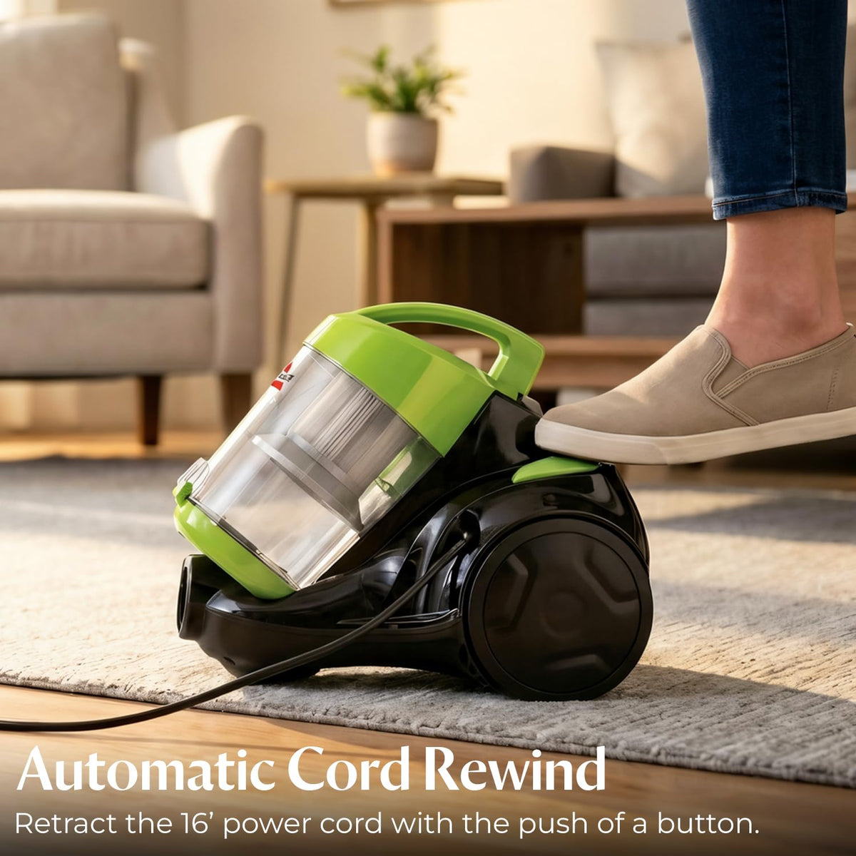Bagless Canister Vacuum J54952