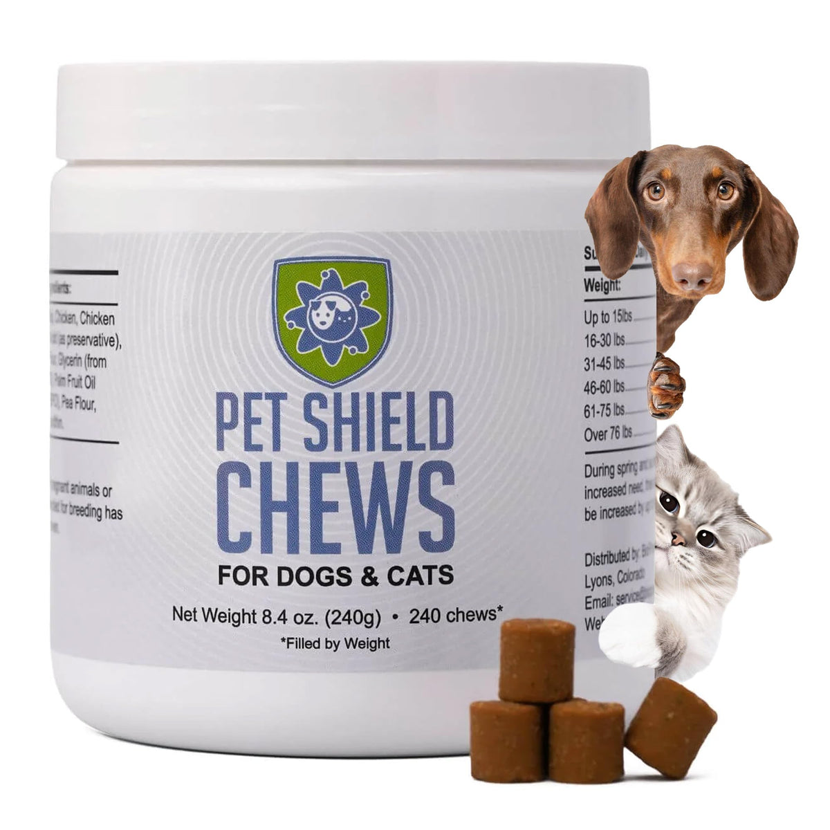 Natural Flea & Tick Prevention Soft Chews L197