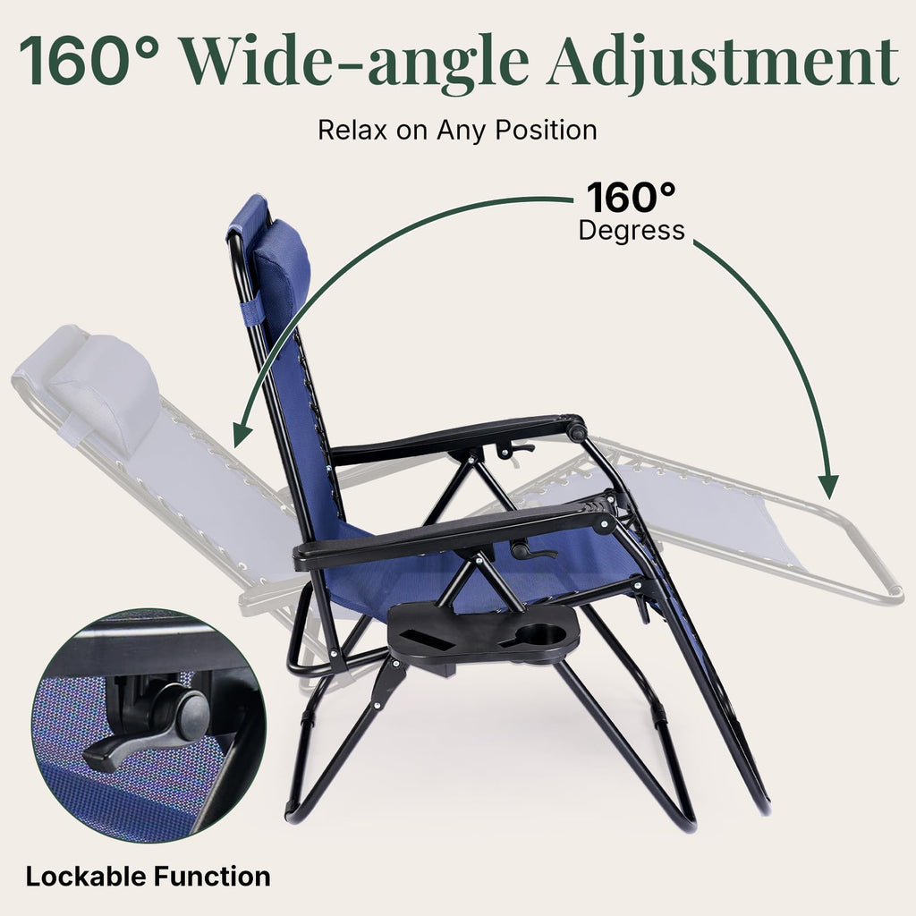 Zero Gravity Chairs Set of 2 R3781