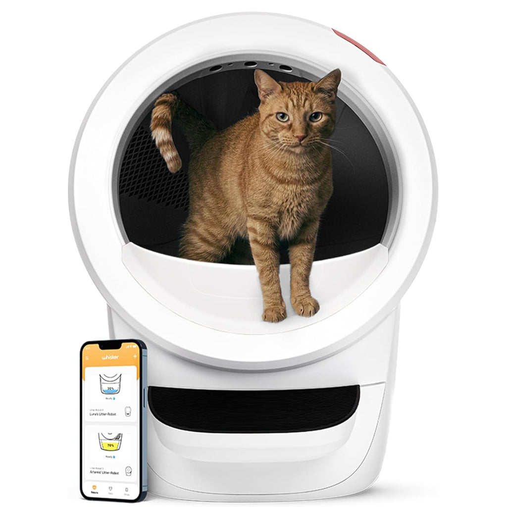 White Automatic Litter Box S26519
