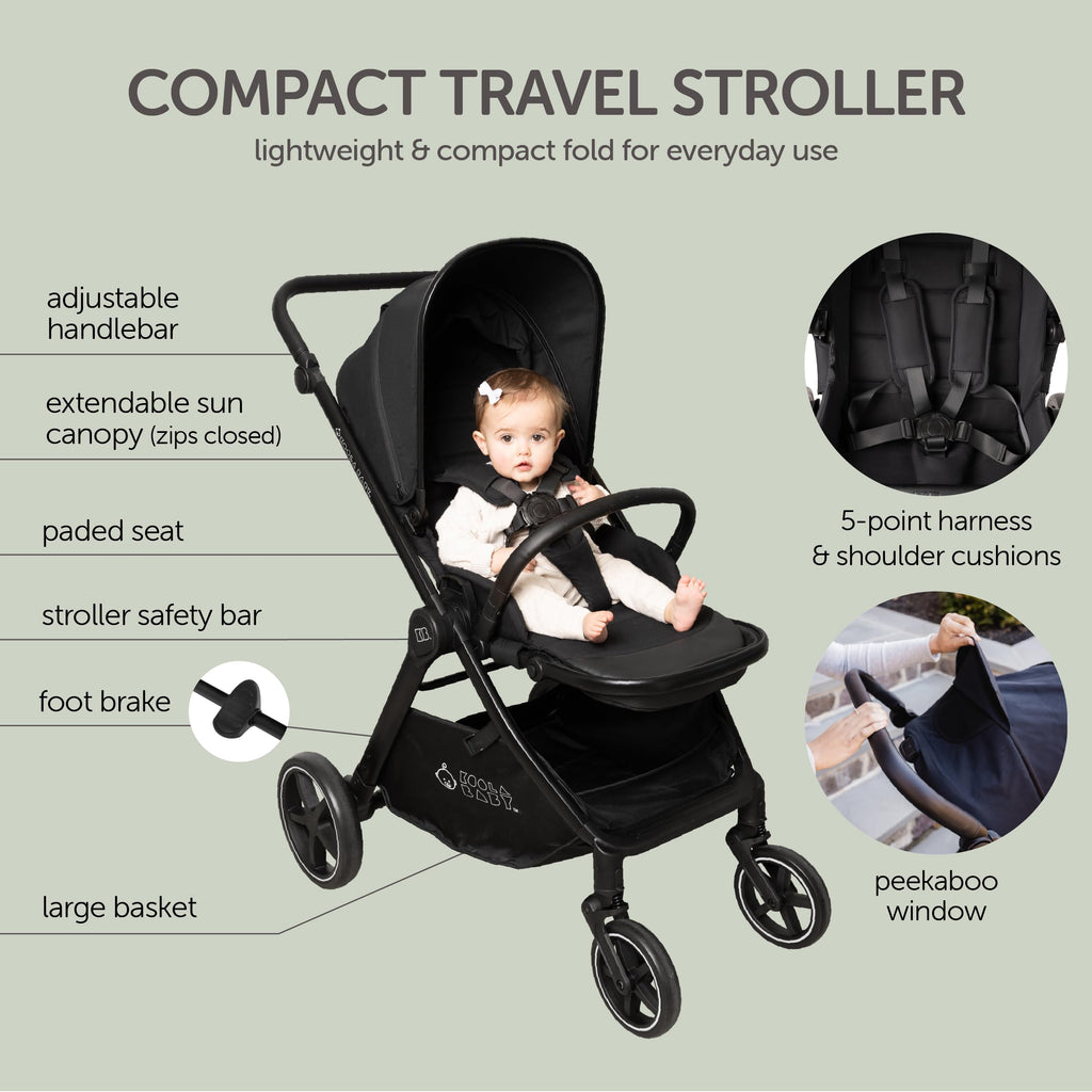 Reversible Foldable Baby Stroller R3382