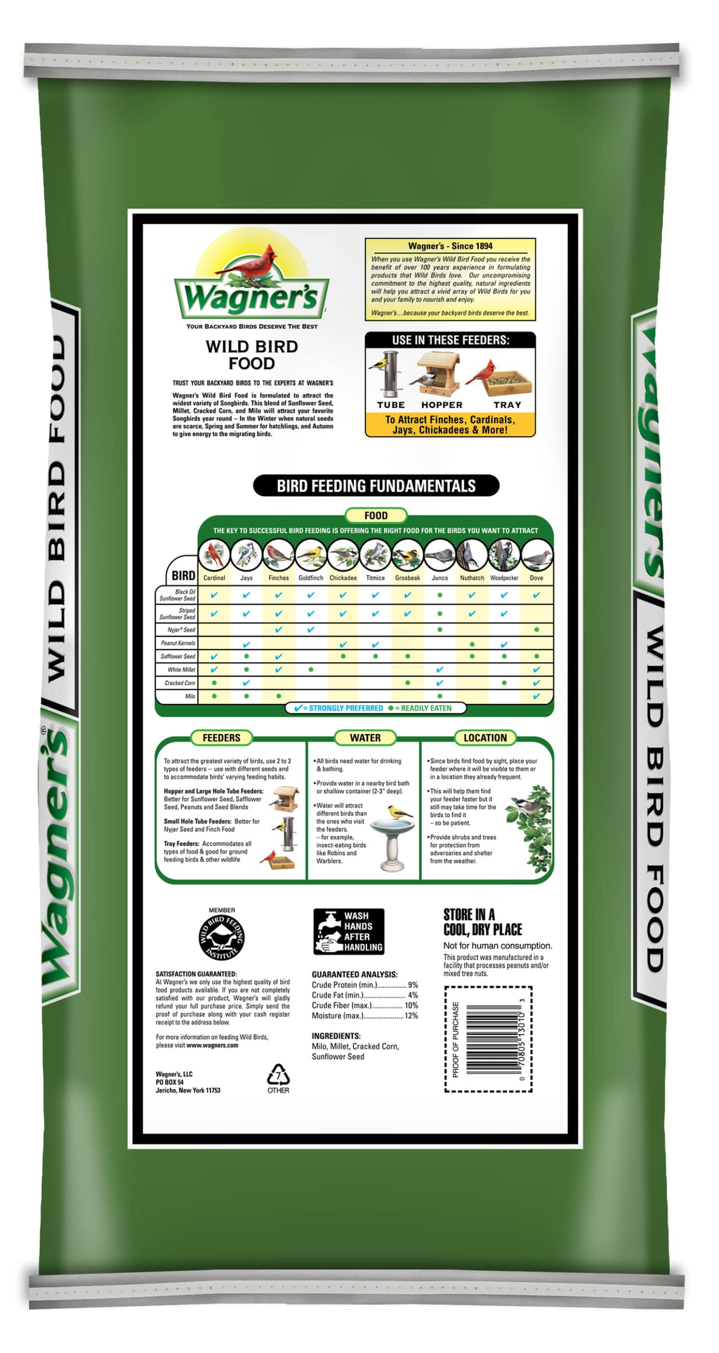 Wild Bird Food 30-Pound Bag I17068