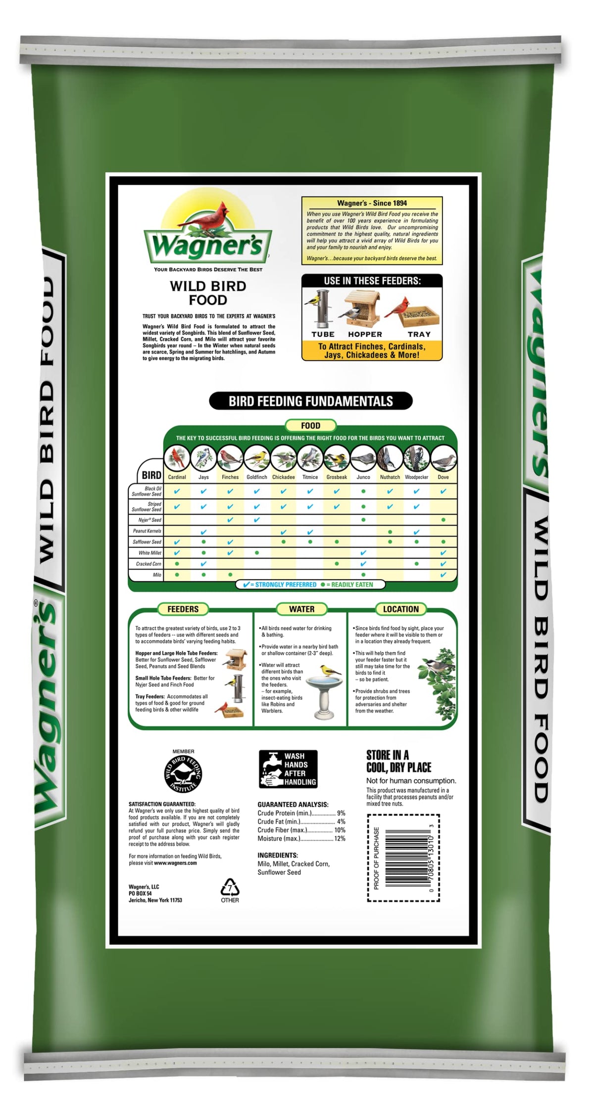 Wild Bird Food 30-Pound Bag I17068