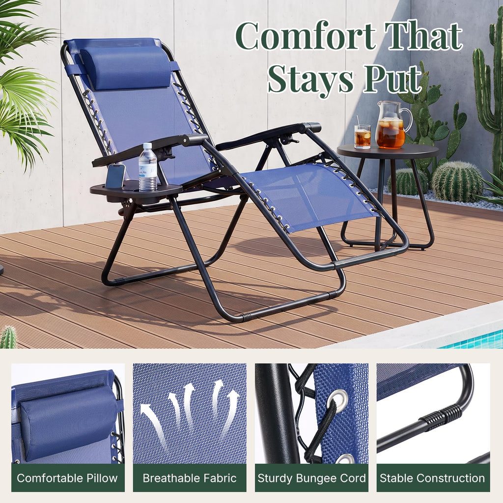 Zero Gravity Chairs Set of 2 R3781