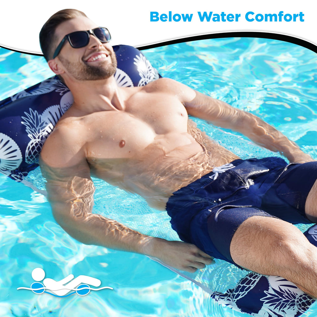 4-in-1 Inflatable Pool Hammock 4-Pack A6153