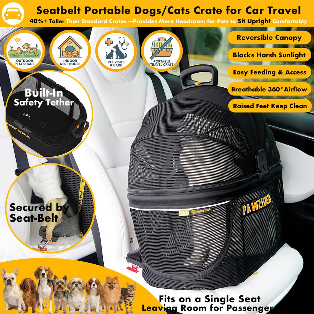 Double Pet Stroller with 2 Detachable Carrier O297736