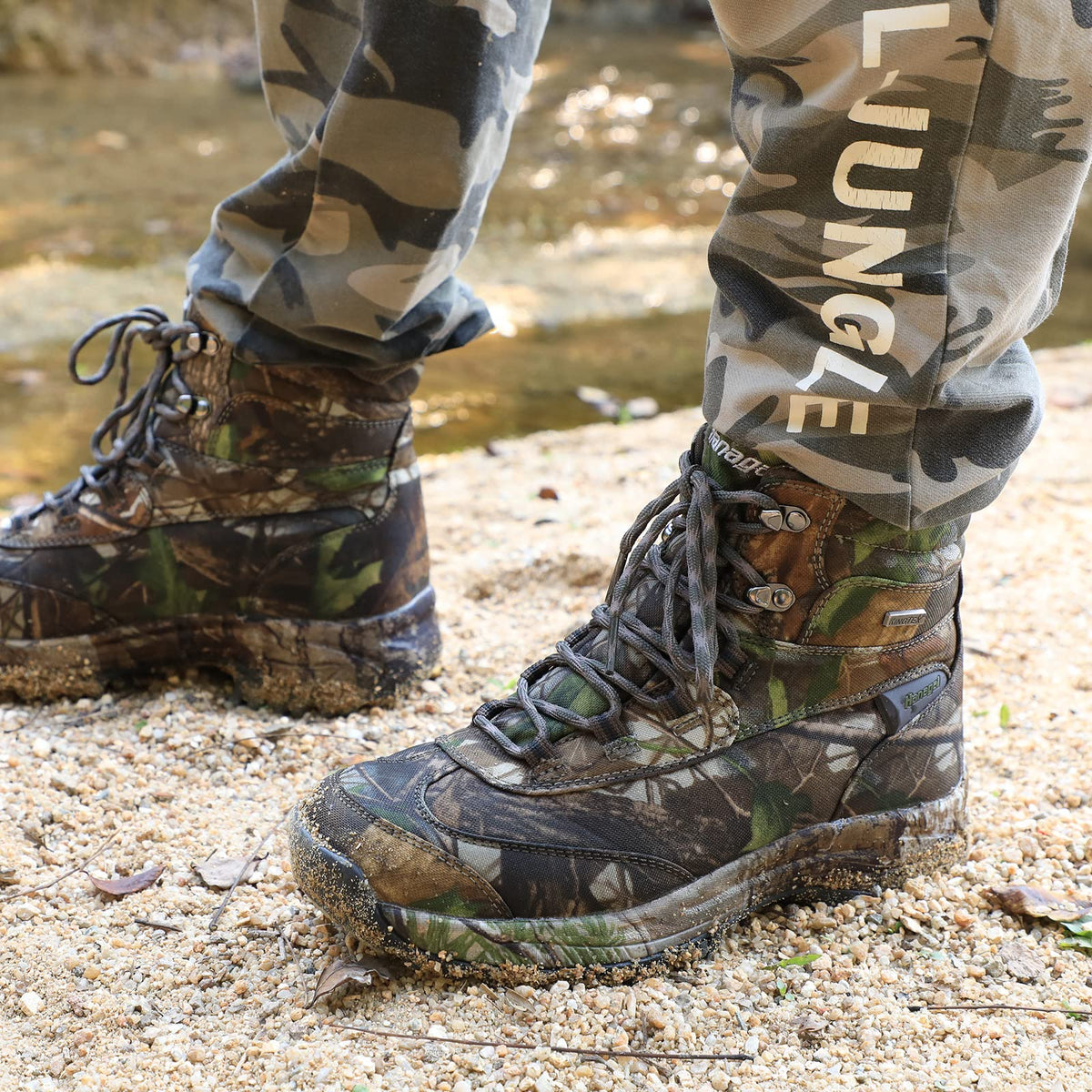 Camo Waterproof Lightweight Hunting Shoes R5151