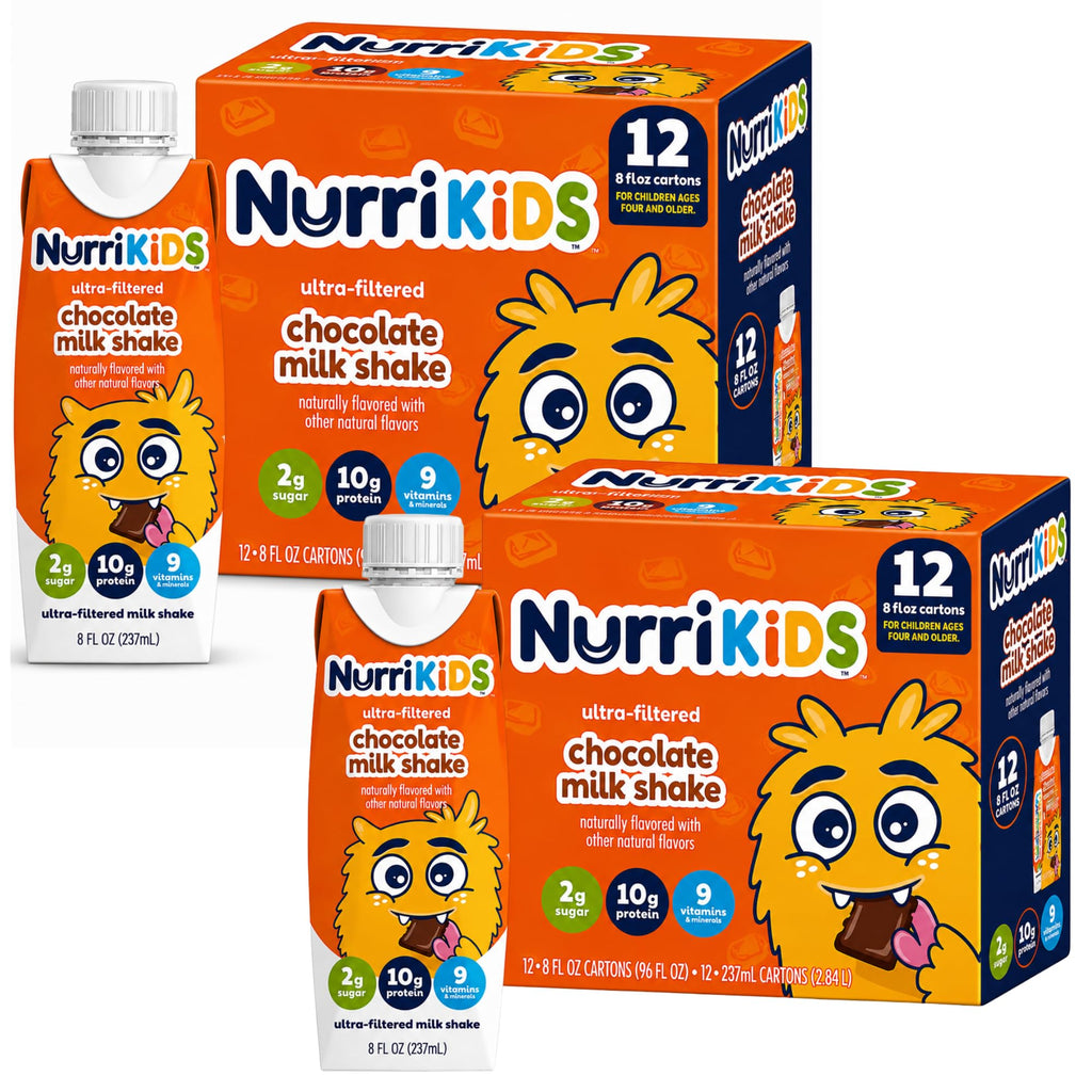 Chocolate Protein Milk Shake 8 fl oz Bottles 12 Pack F243798