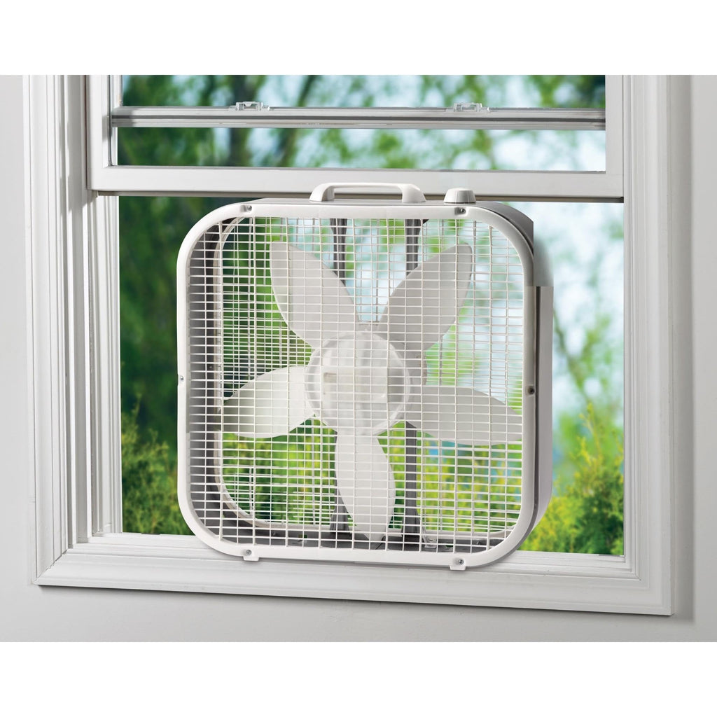 20" White Box Fan, 3 Speeds R55370