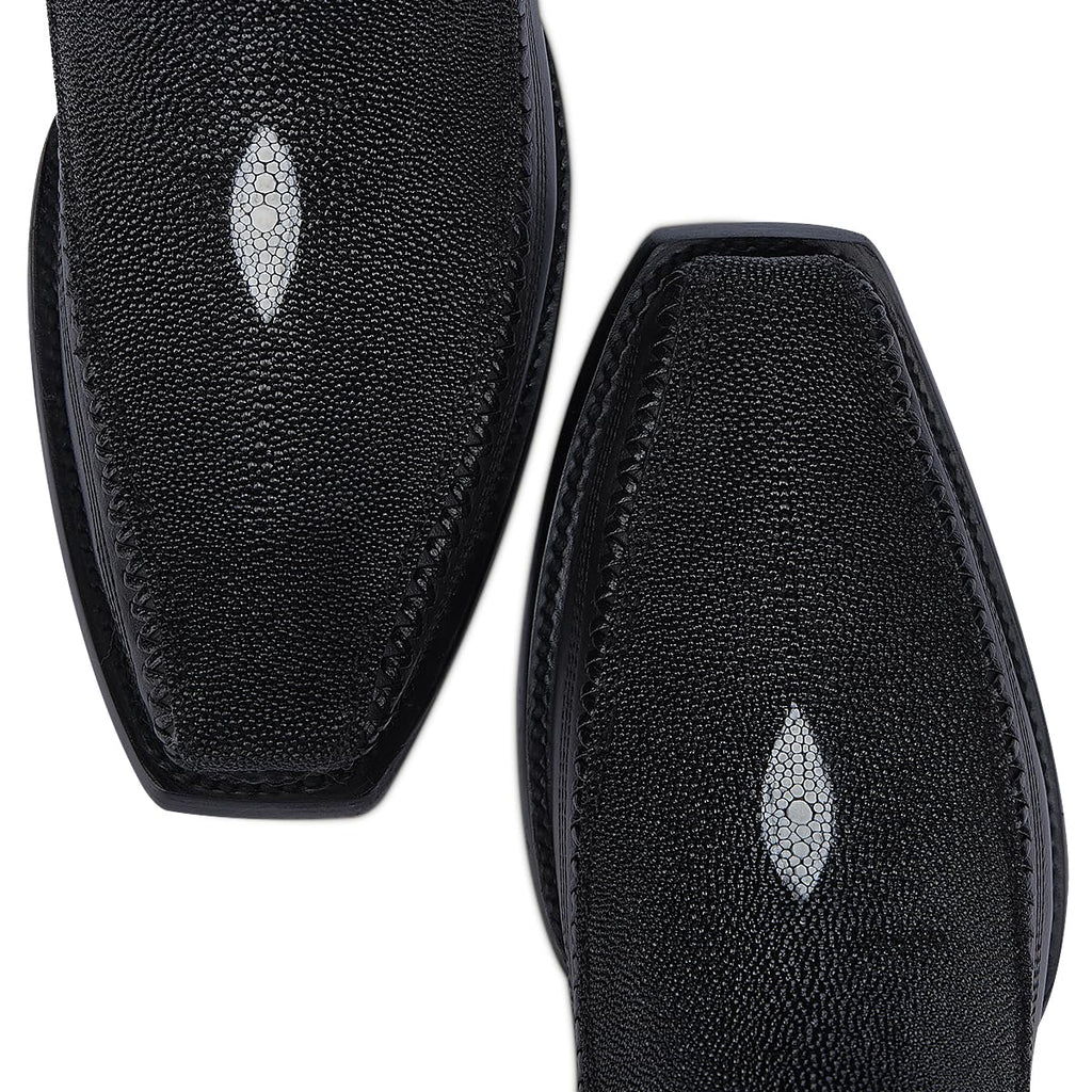 Stingray and Bovine Leather Boot H647