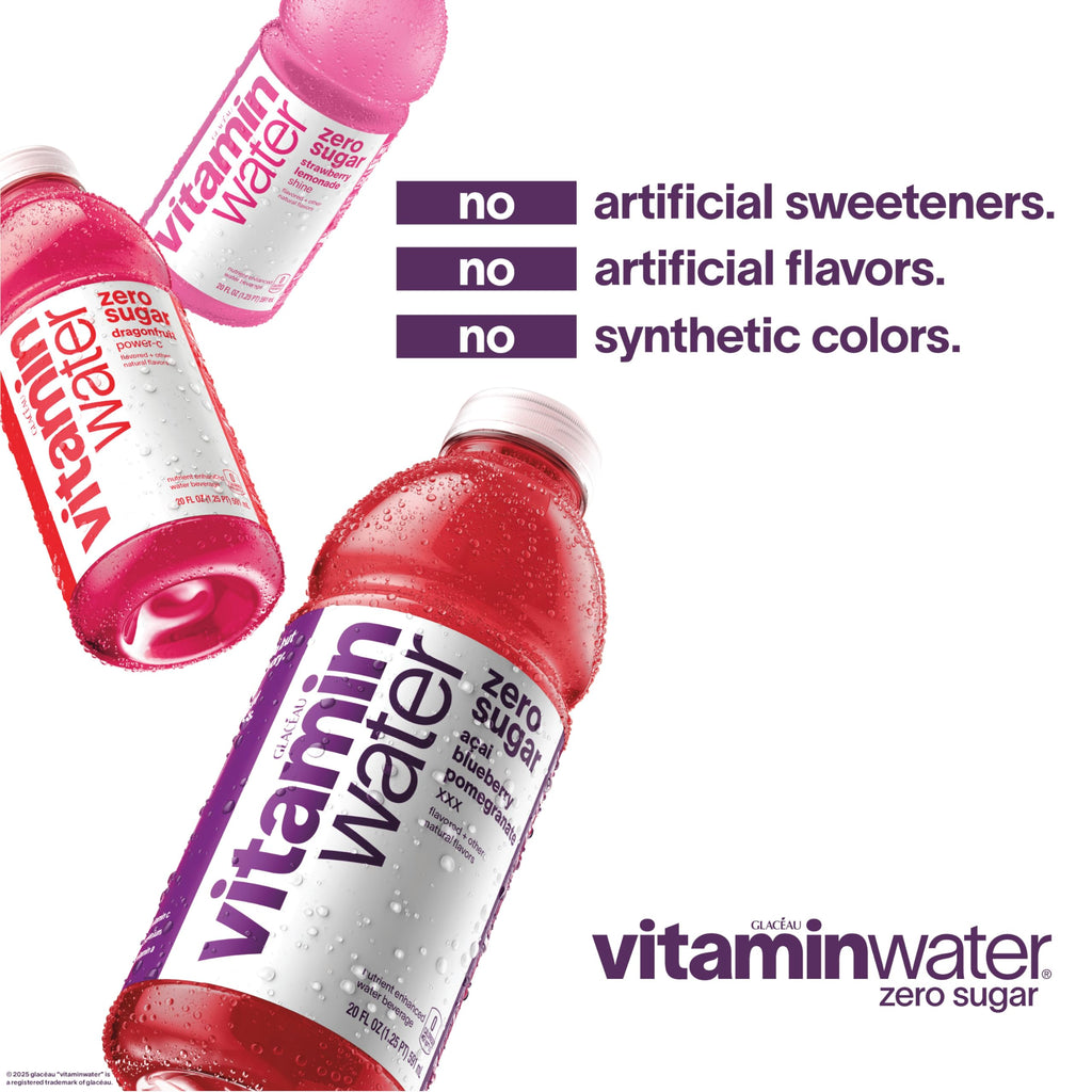 vitaminwater zero Variety Pack, 20 fl oz, 12 Pack I146411