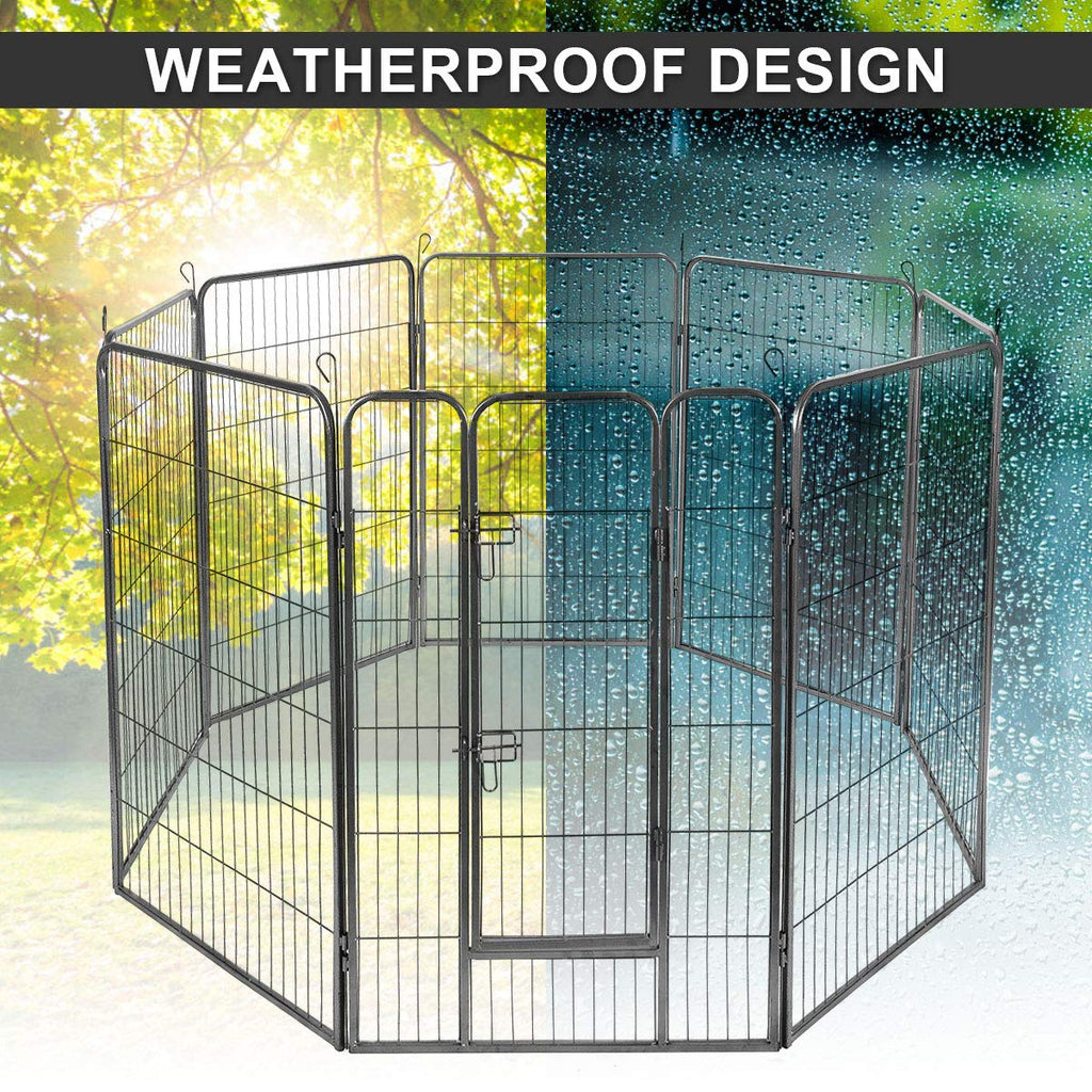 48 inch 8 Panel Metal Dog Playpen U510