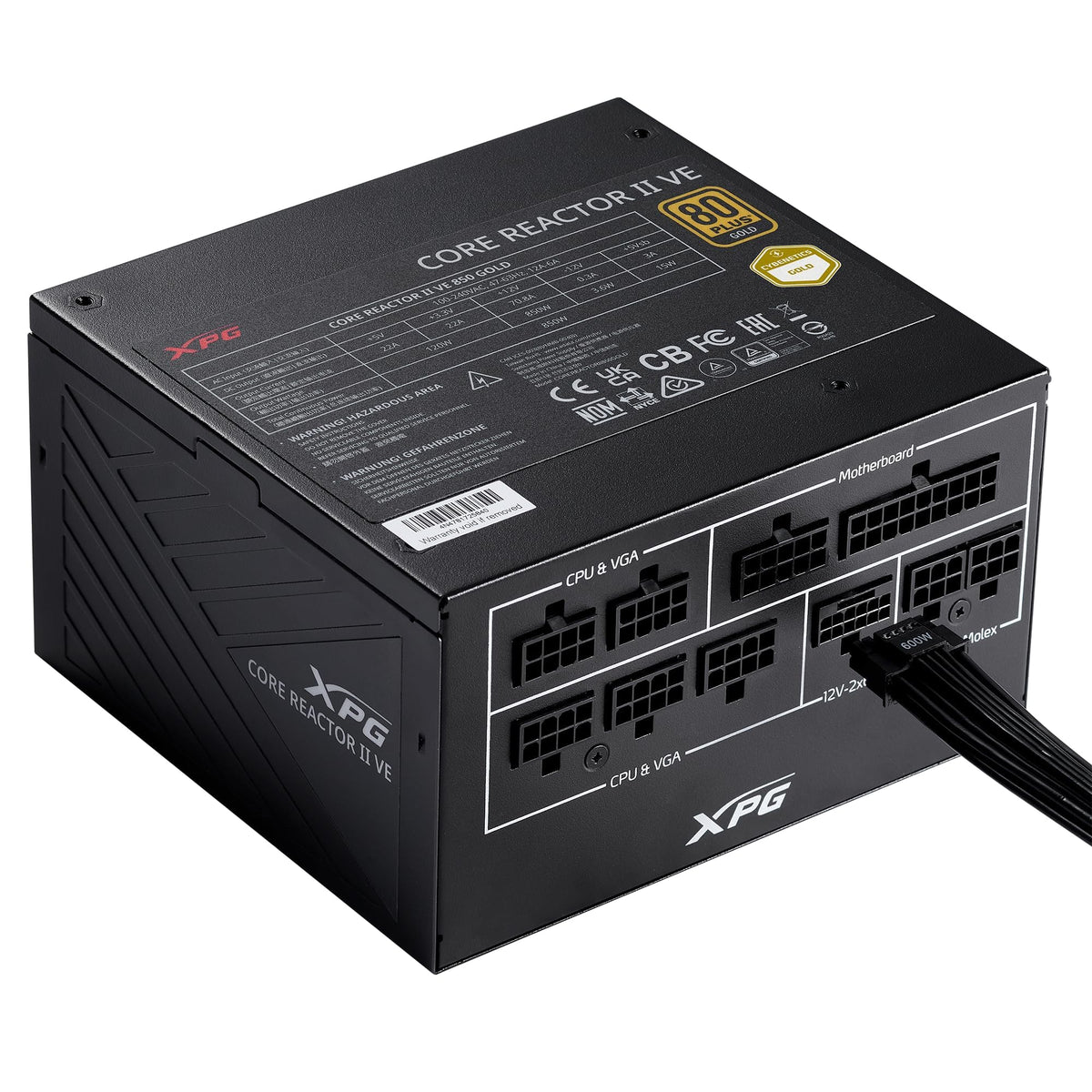 650W 80 Plus Gold Fully Modular ATX 3.0 Power Supply I608