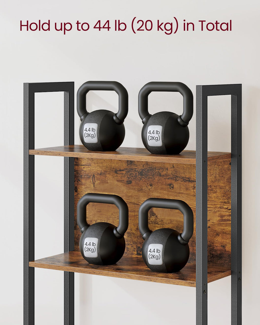 5 Tier Free Standing Bookshelf X486