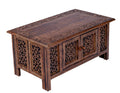 Hand-Carved Mango Wood Coffee Table A423594