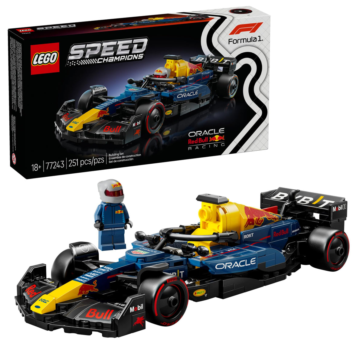 Red Bull Racing F1 Race Car Building Set D354