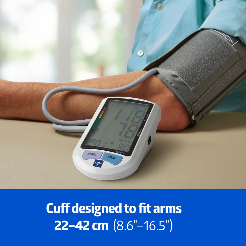 Automatic Blood Pressure Monitor with Universal Upper Arm Cuff and Carrying Case Y82968