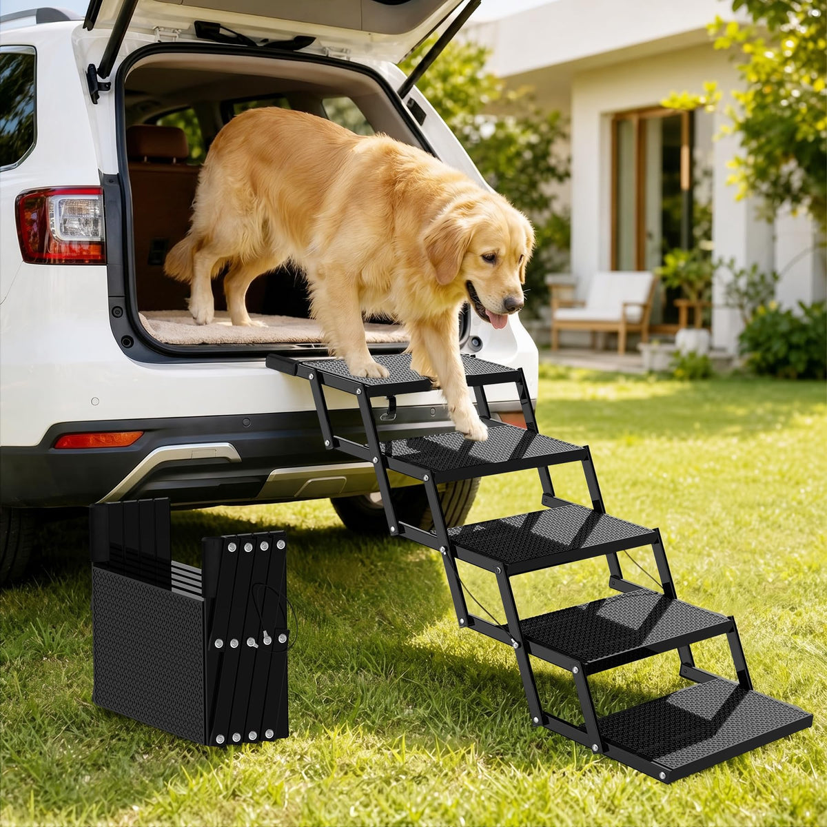 Foldable Dog Stairs I423