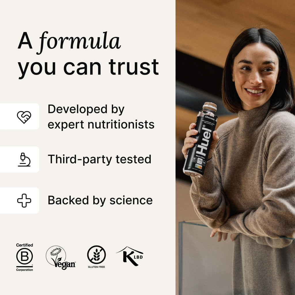 Black Edition Ready-to-Drink Vegan Protein Shake A2931