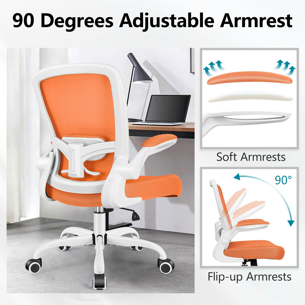 Ergonomic Mesh Office Chair with Lumbar Support Q581