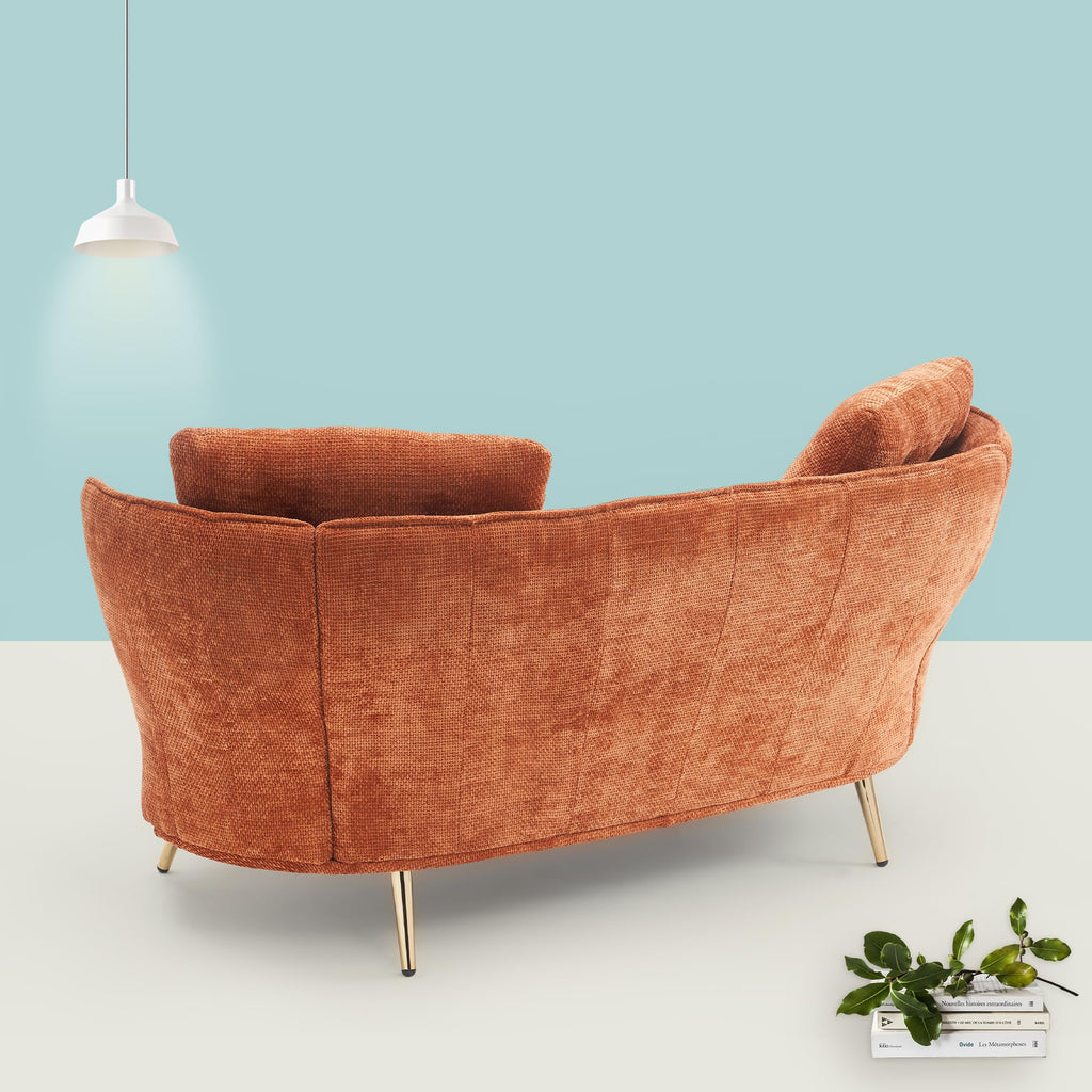 Tufted Velvet Two Seater Sofa E5767